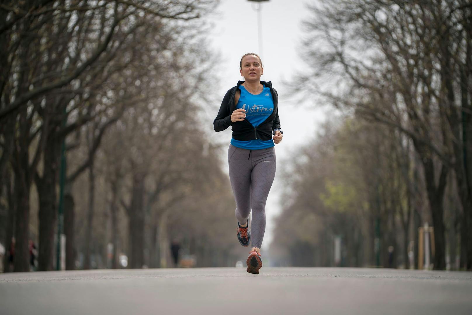 Die Ukrainerin Oleksandra Saienko will beim Vienna City Marathon ein Zeichen setzen.