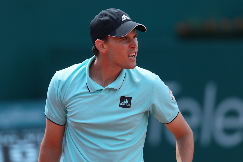 Dominic Thiem: skeptischer Blick, aber optimistisch.