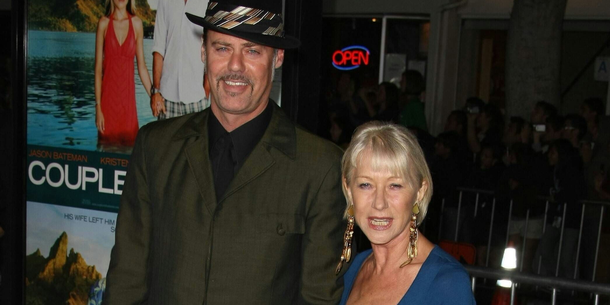 Helen Mirren mit ihrem Stiefsohn Rio Hackford