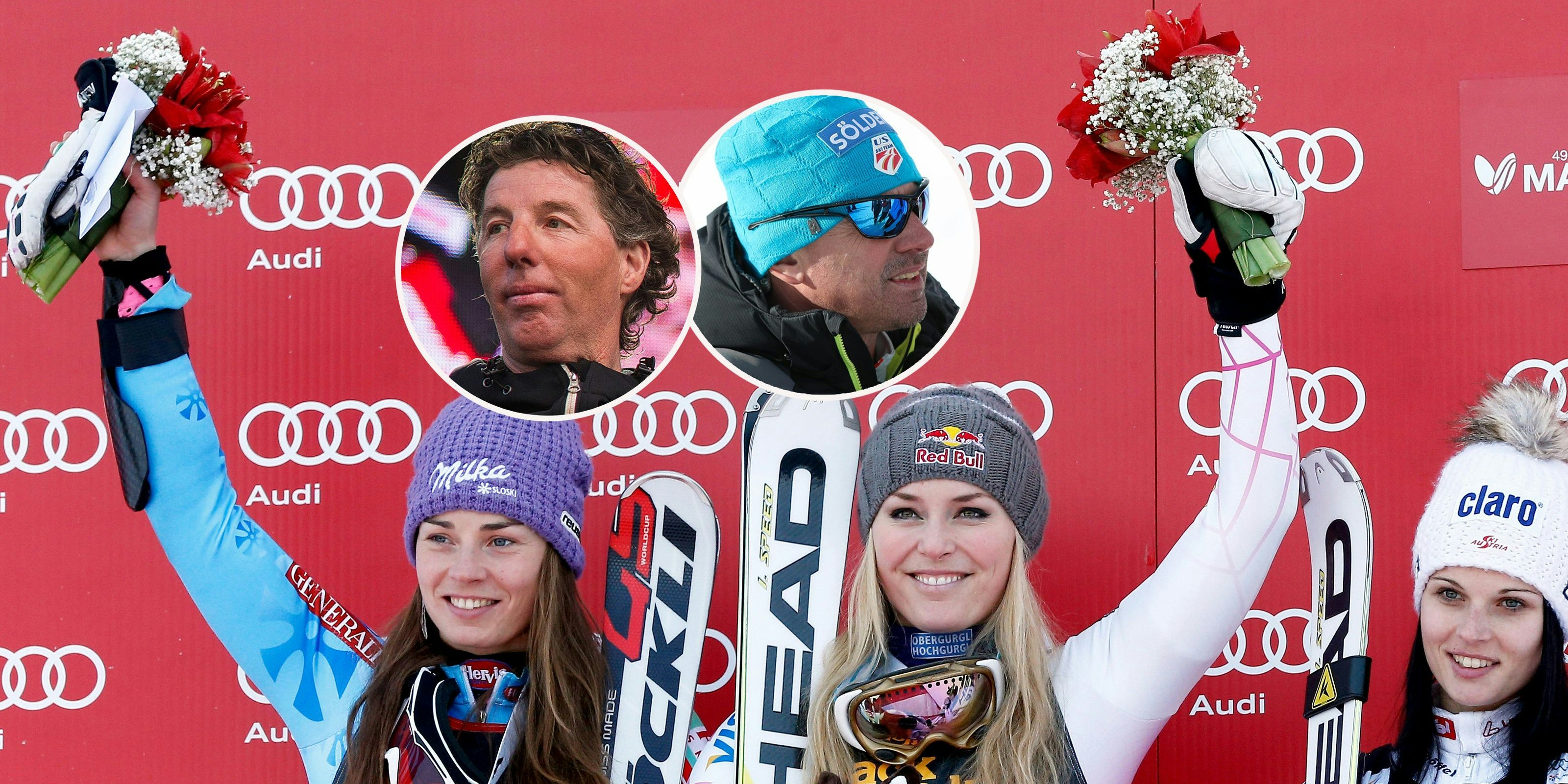 Die einstigen Erfolgstrainer von Maze (l.) und Vonn verstärken den ÖSV.