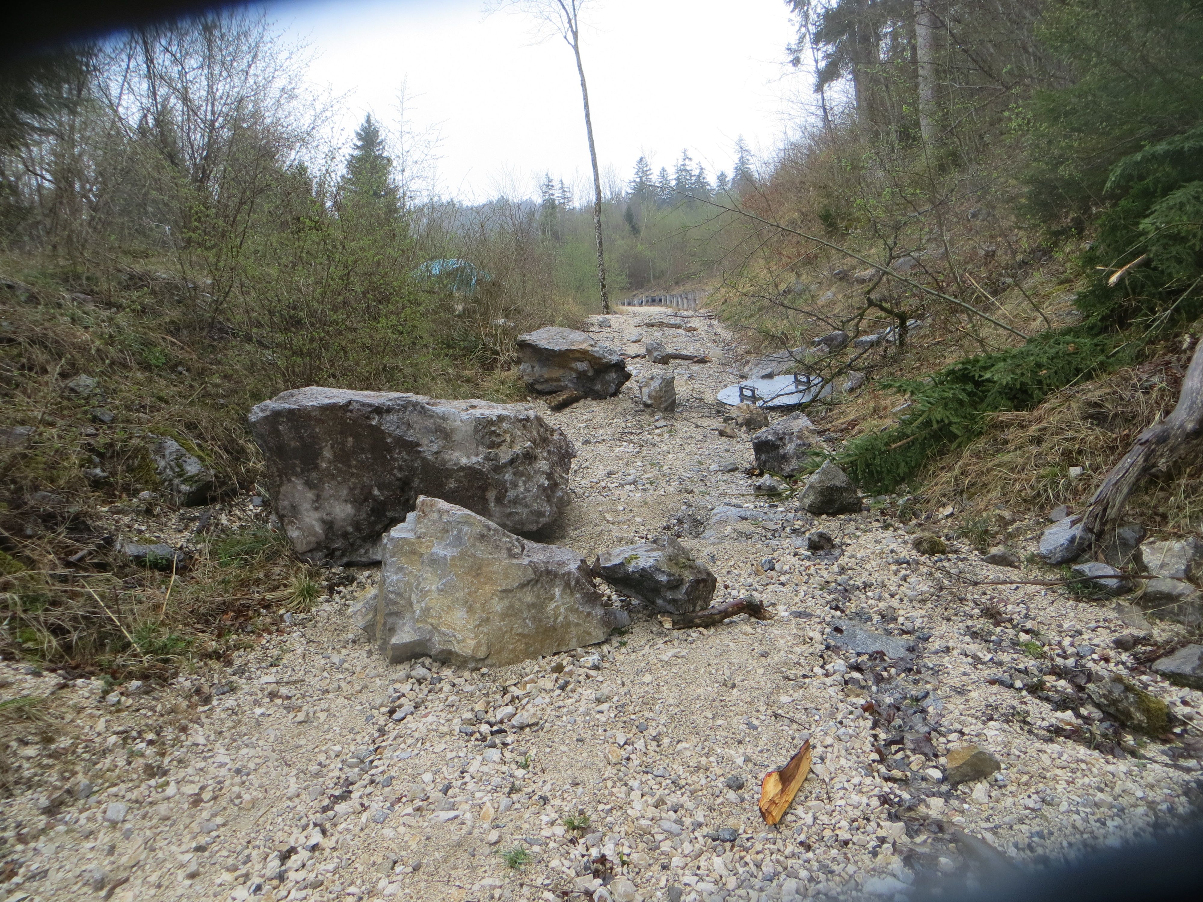 Der beliebte Wanderweg ist noch immer gesperrt.