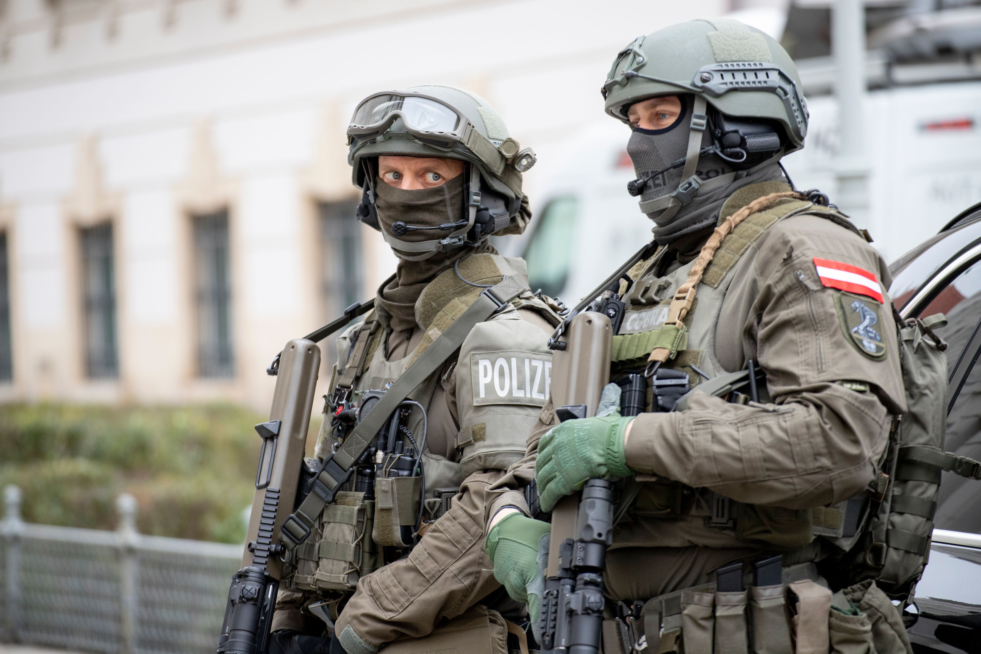 Die Spezialeinheit Cobra steht aktuell in Salzburg im Einsatz