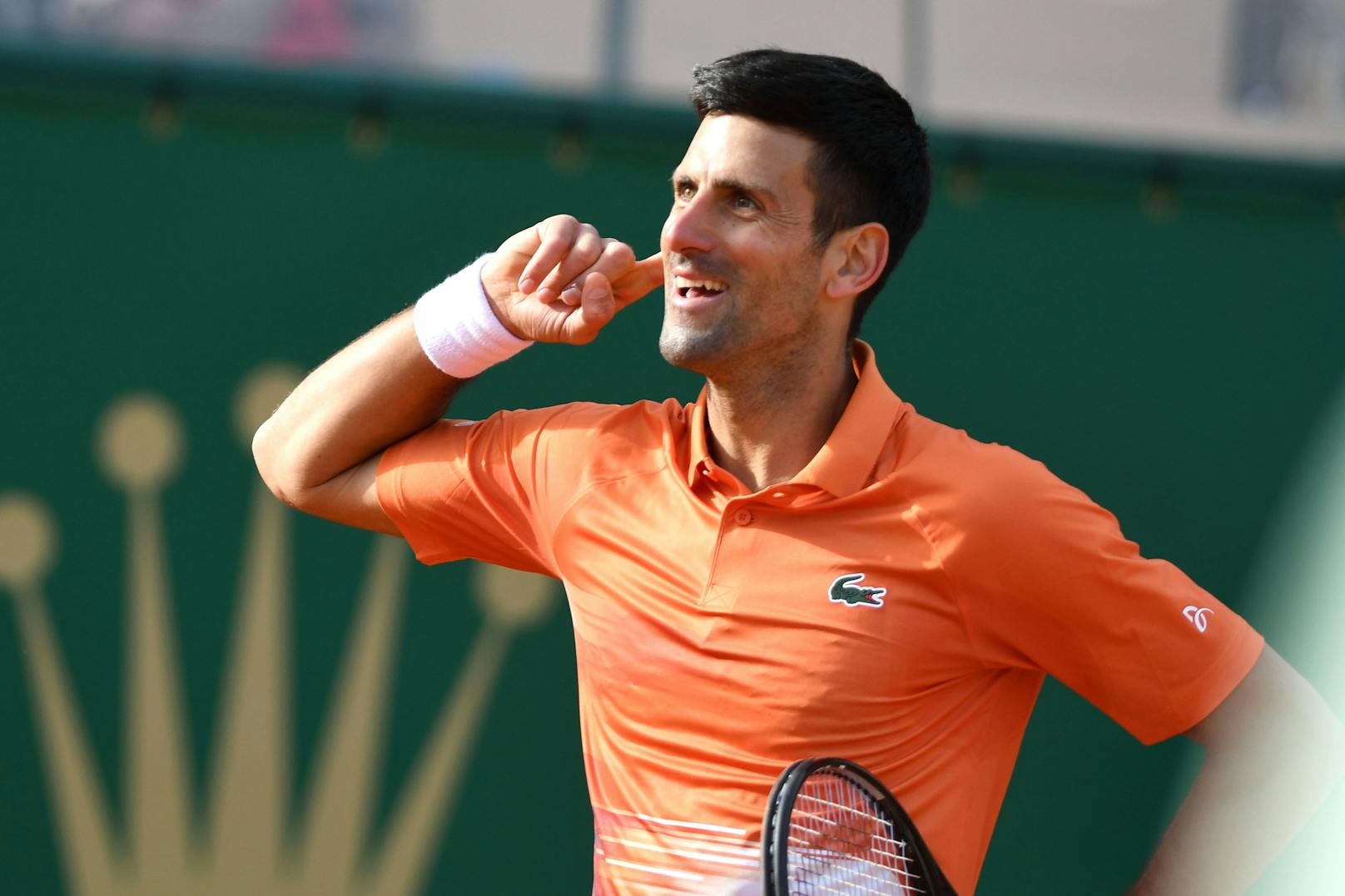 Novak Djokovic wird auch in Rom aufschlagen. 
