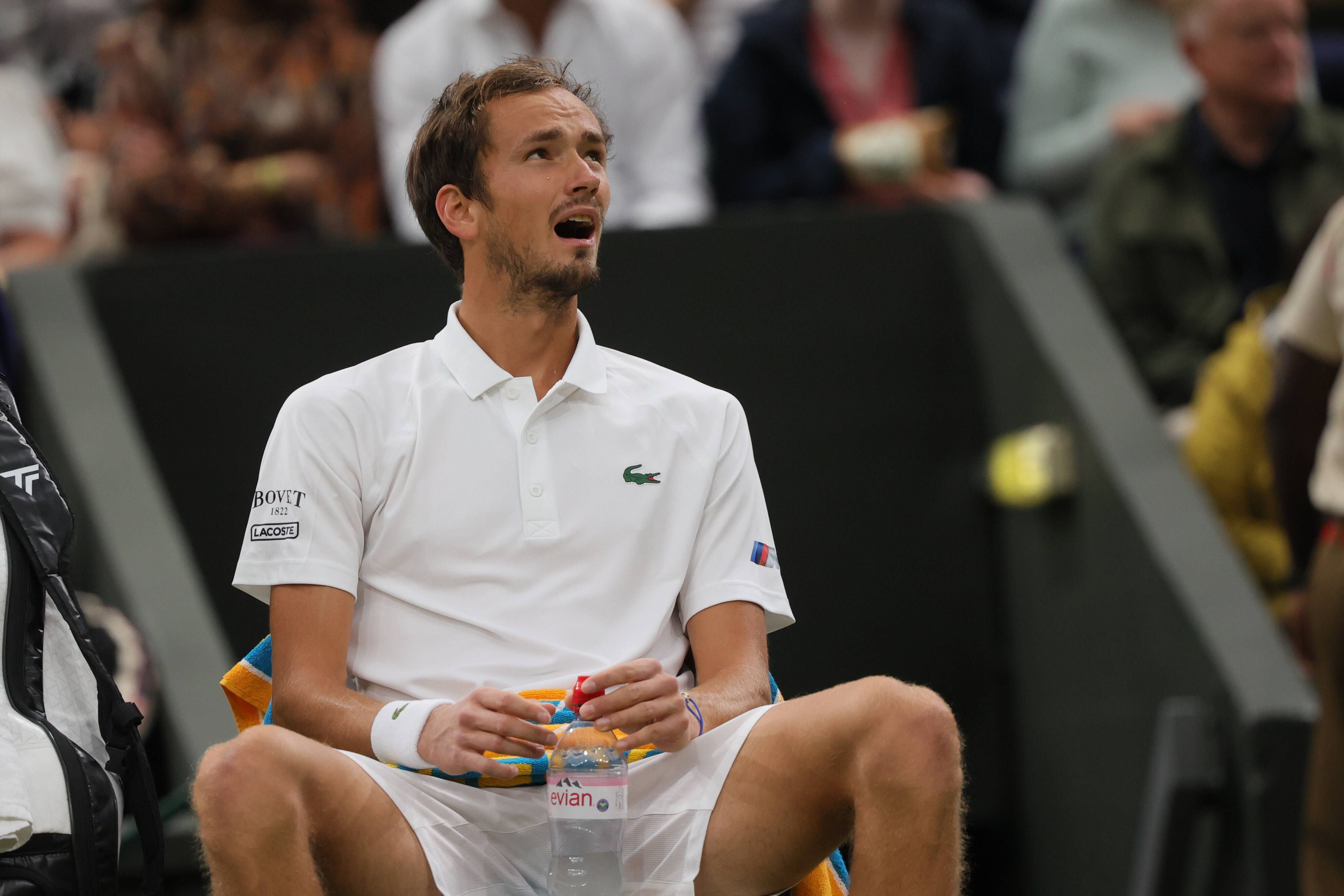 Daniil Medwedew darf in Wimbledon nicht antreten.