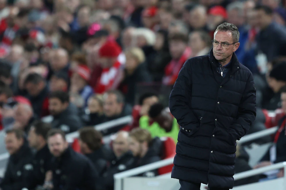 Ralf Rangnick fand nach der peinlichen 0:4-Pleite in Liverpool klare Worte. 