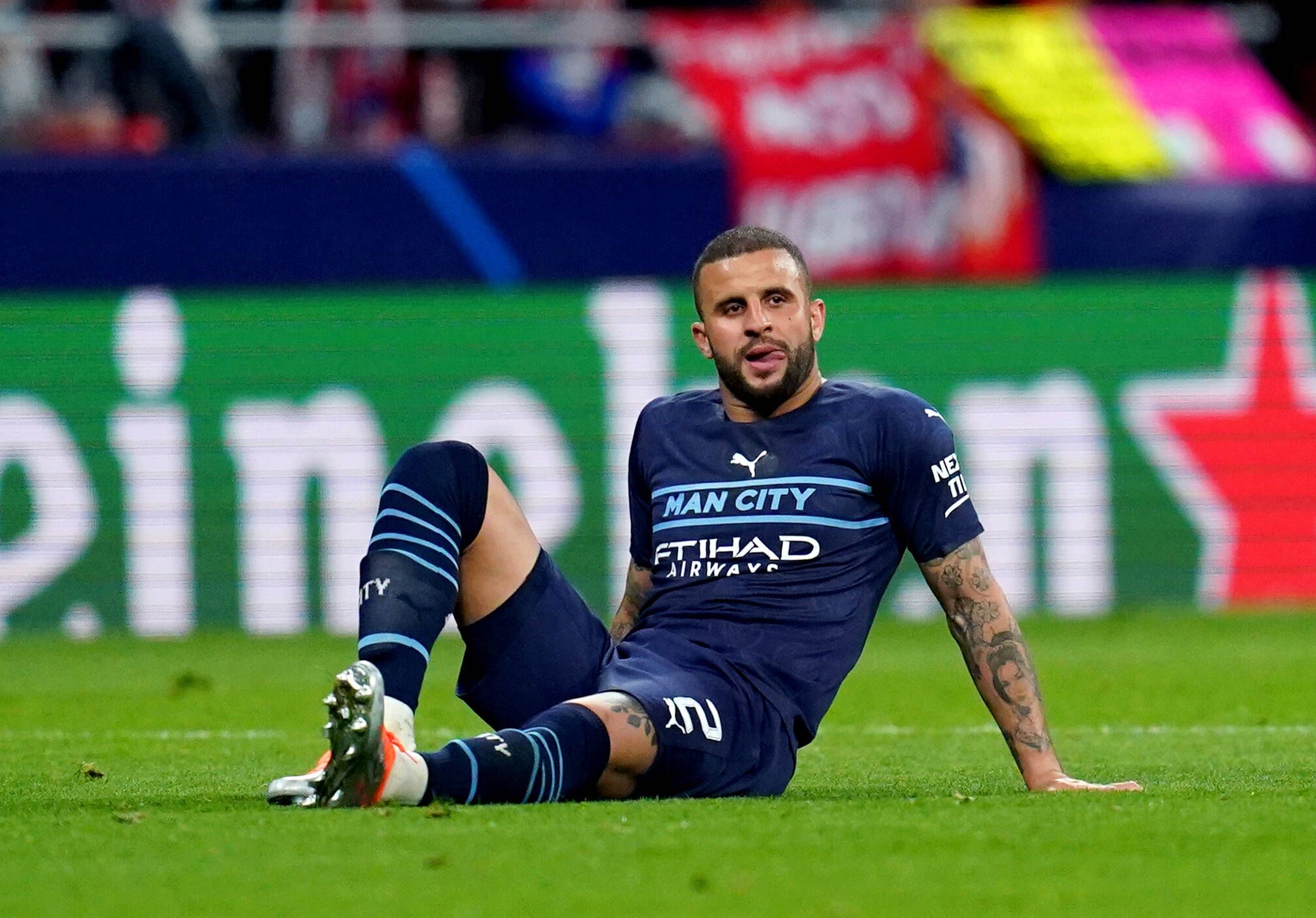 Kyle Walker beim Viertelfinal-Aufstieg gegen Atletico in der Champions League.