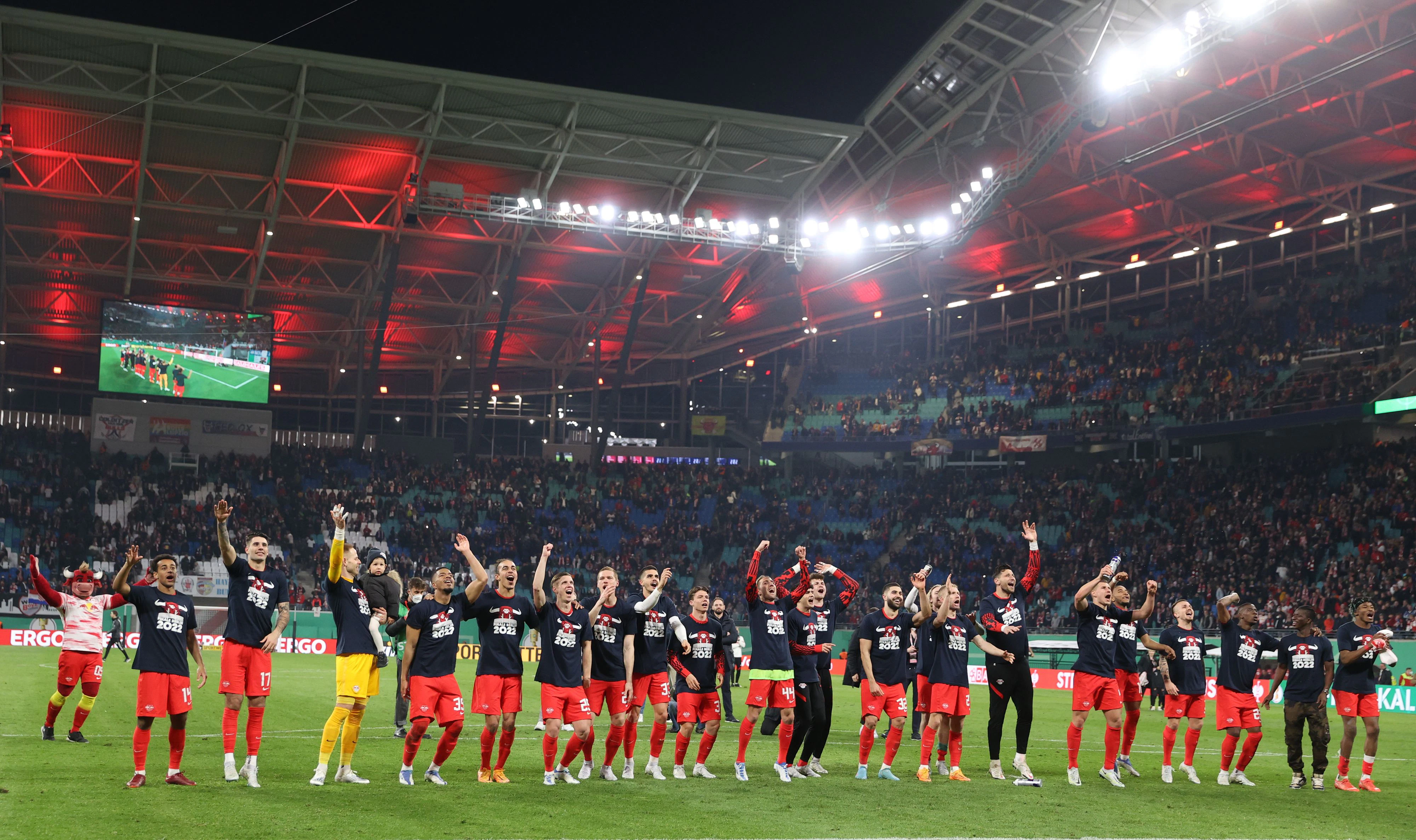 Konrad Laimer und Co. stehen im DFB-Pokalfinale. 