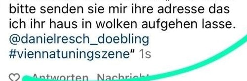 Hier wird Döblings Bezirkschef Daniel Resch mit einem Brandanschlag auf sein Zuhause bedroht.