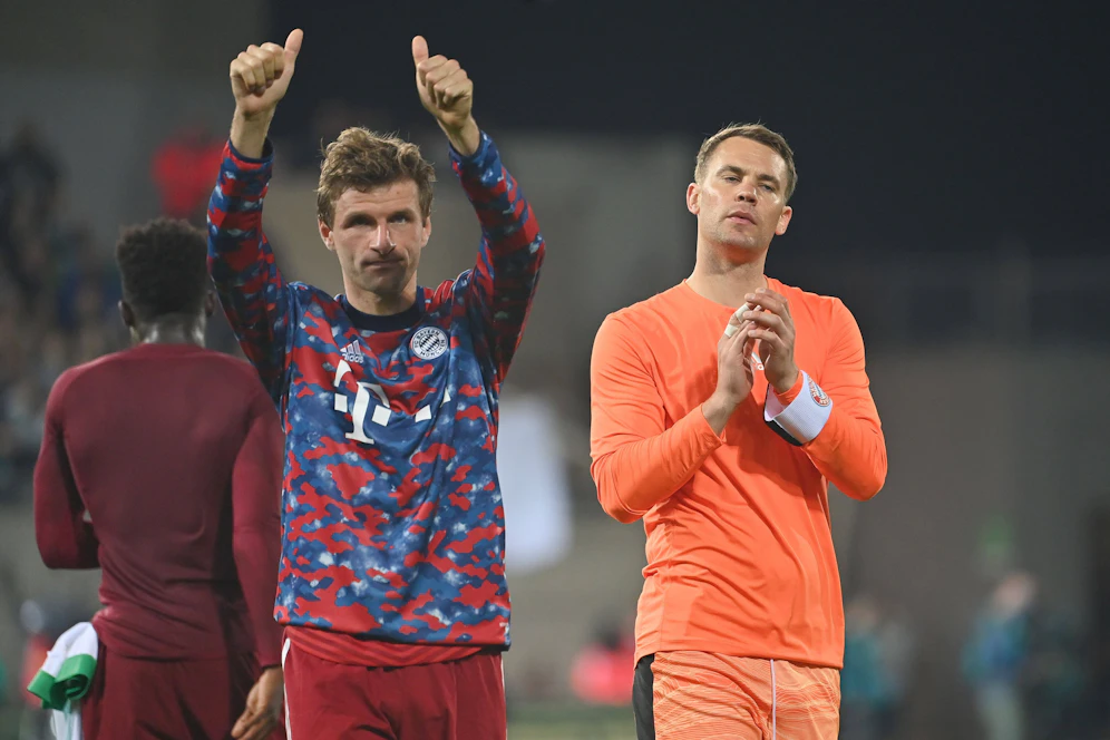 Thomas Müller und Manuel Neuer stehen kurz vor der Vertragsverlängerung bei den Bayern. 