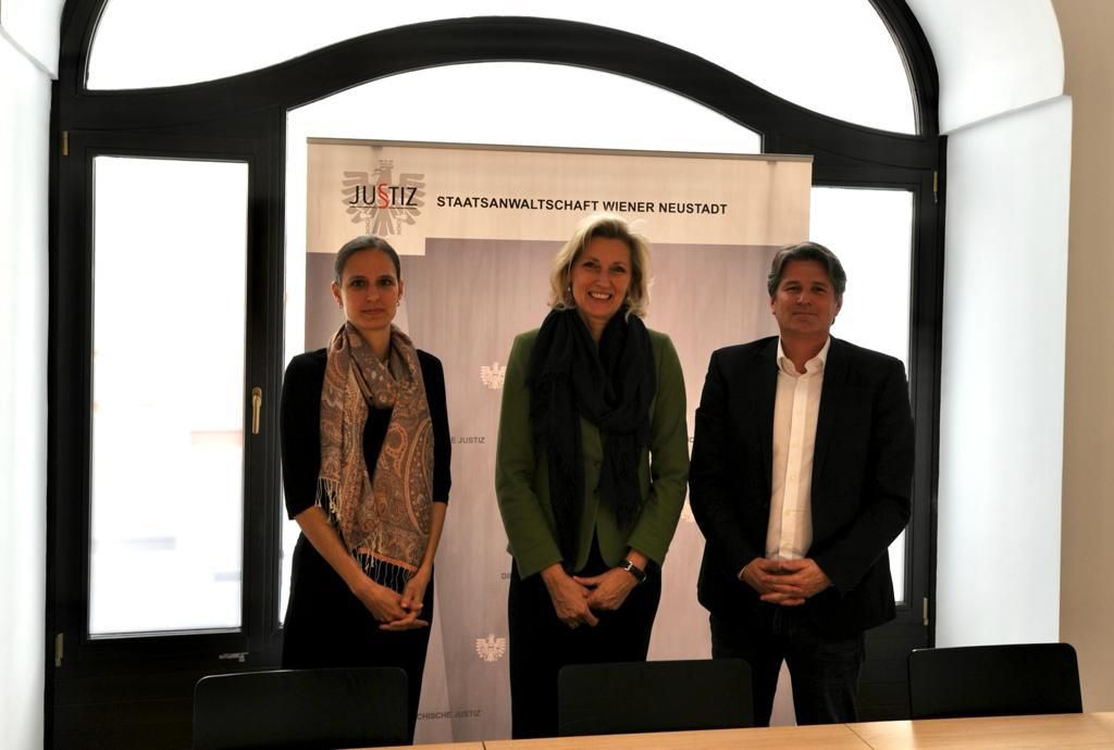 Staatsanwaltschaft Wr. Neustadt: Silke Pernsteiner, Barbara Haider, Erich Habitzl