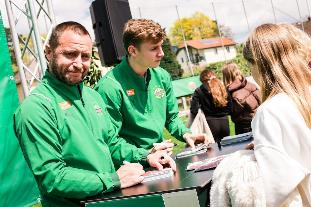 Rapid Wien auf Bundesländer-Tour