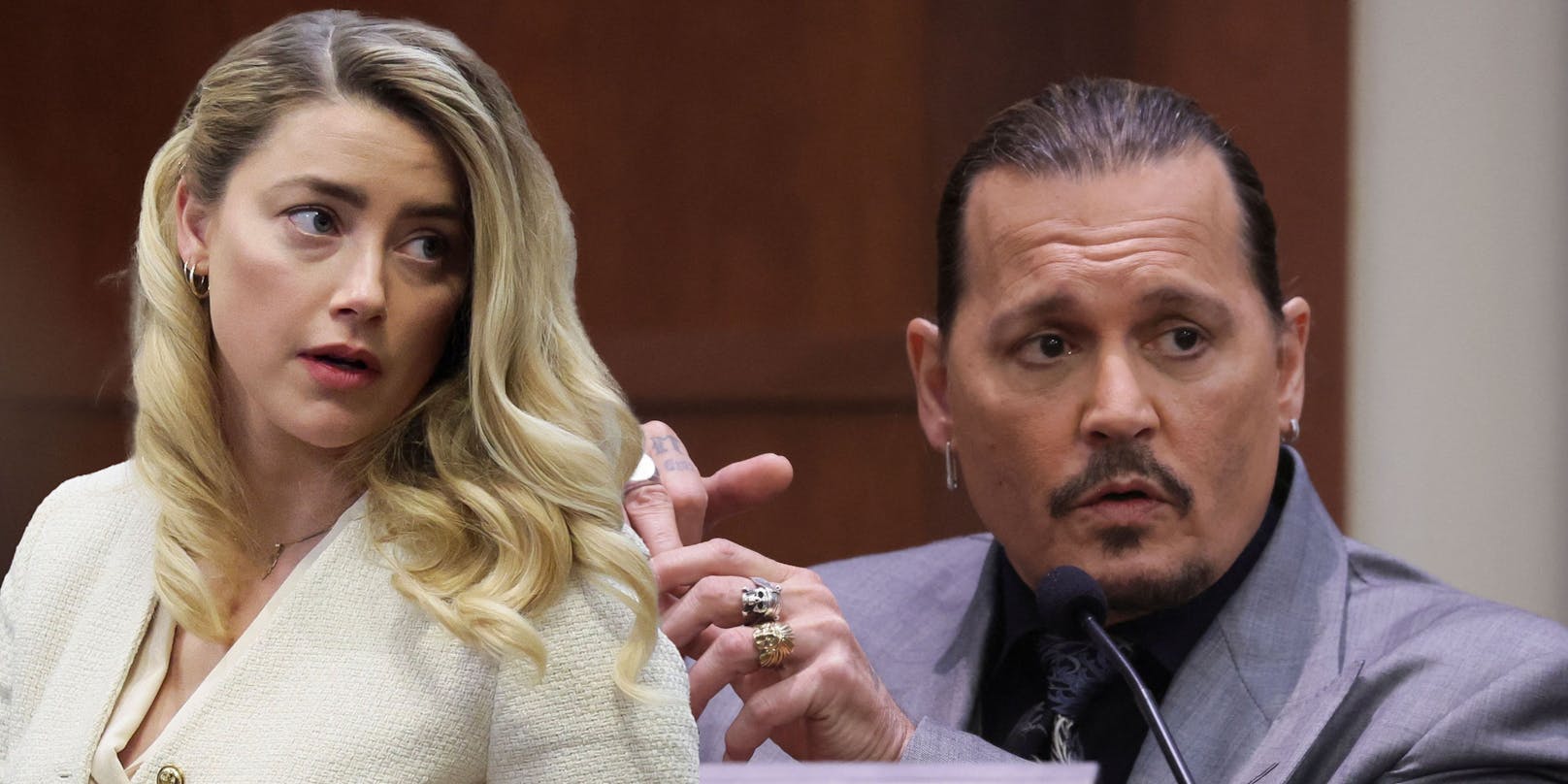 Amber Heard und Johnny Depp lieferten sich einen medienwirksamen Rechtstreit vor Gericht.