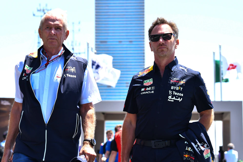 Helmut Marko und Christian Horner
