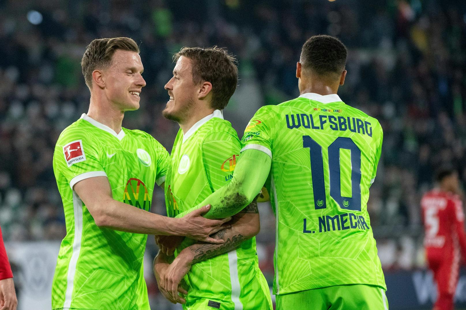 Kruse-Dreierpack: Wolfsburg fertigt zehn Mainzer ab