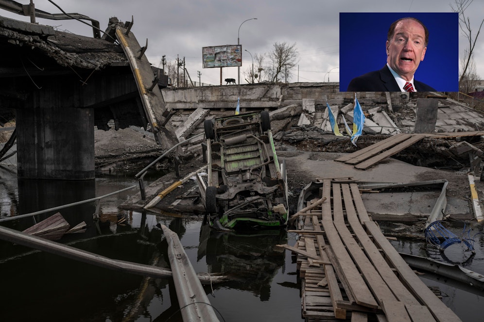 Weltbank-Chef David Malpass rechnet mit einem düsteren Schreckensszenario.&nbsp;