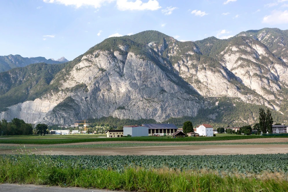 Das Zelt war in unwegsamen Gelände an der Martinswand (Tirol) aufgestellt.