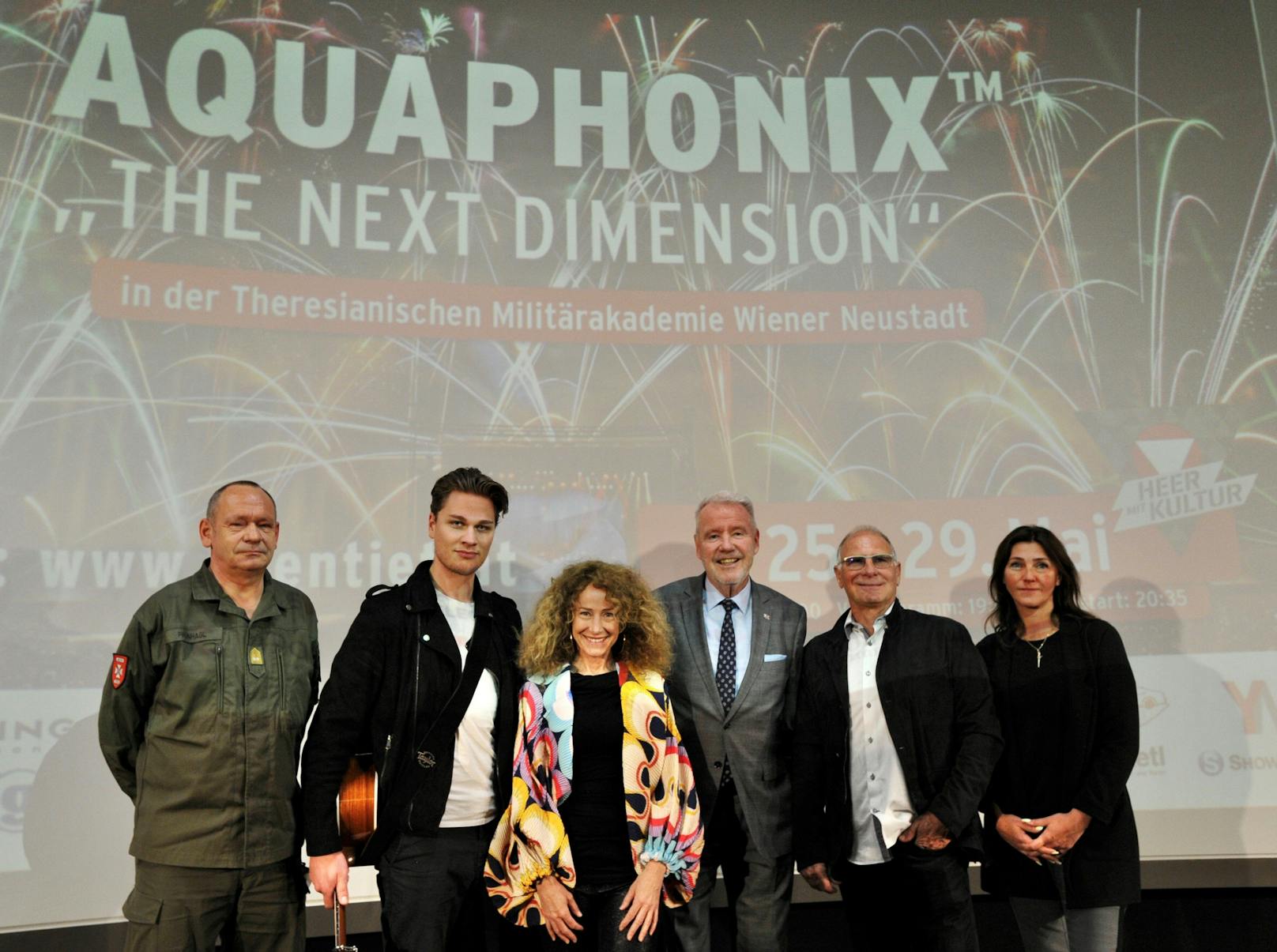 In Wiener Neustadt findet die Aquaphonix Show statt.