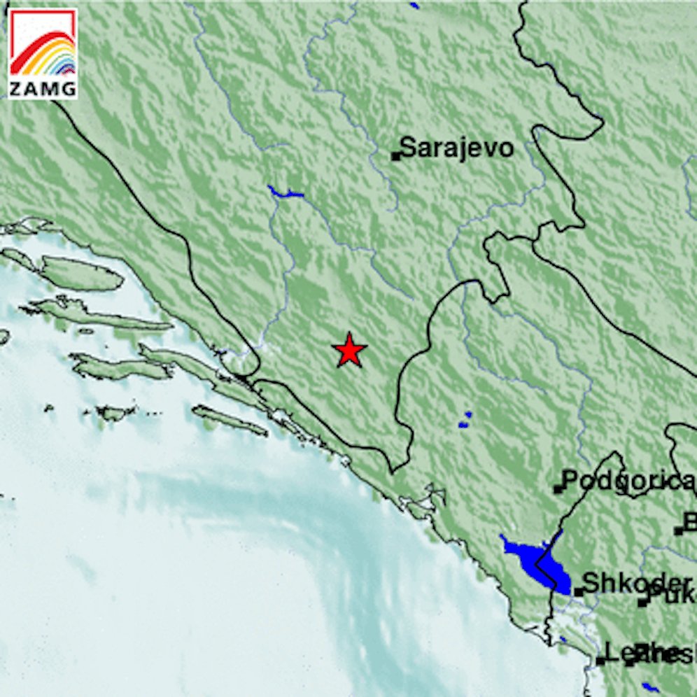 Das Epizentrum lag im Süden des Landes.