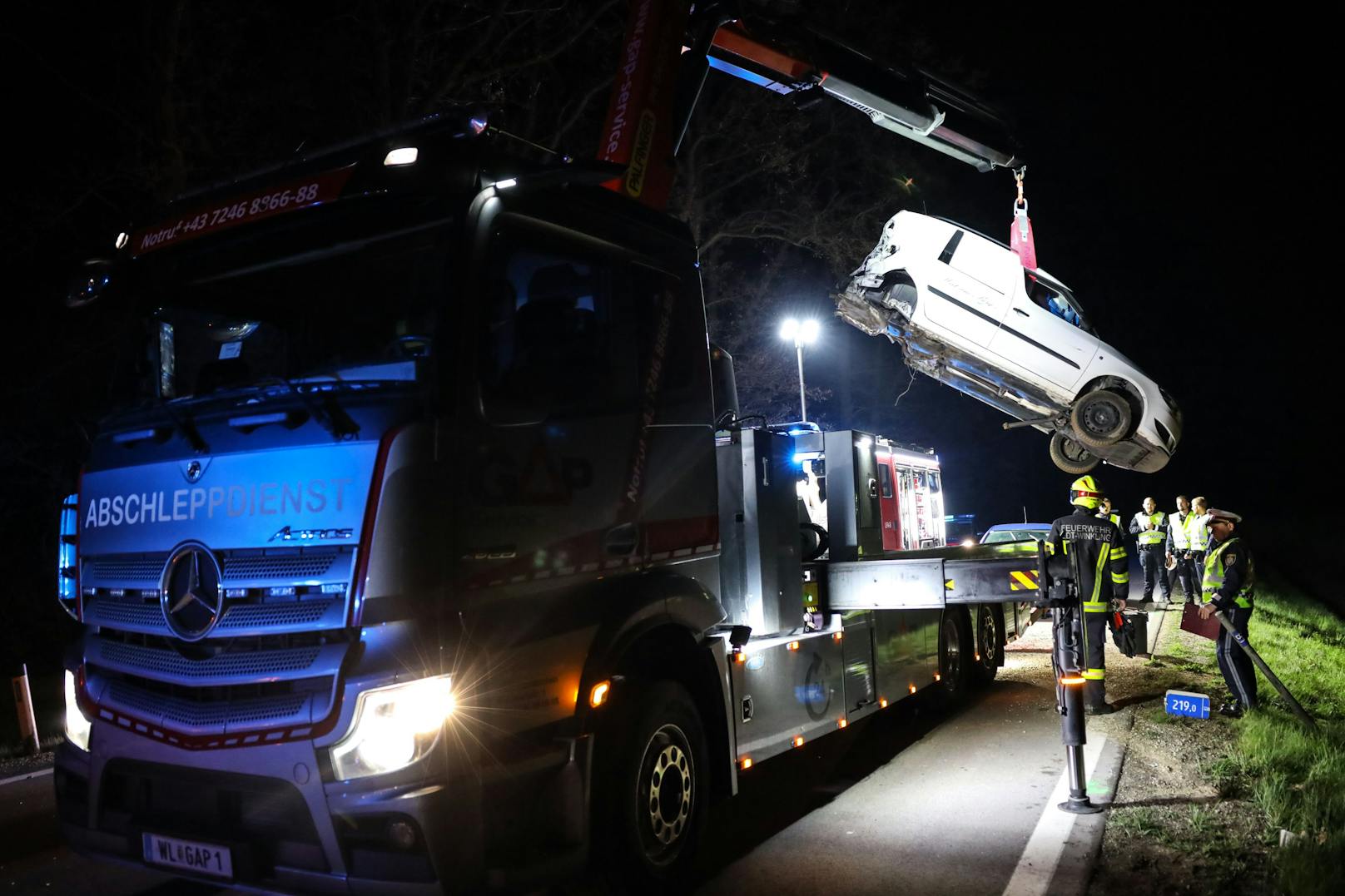 Ein durchgeführter Alkomattest beim 57-Jährigen ergab einen Wert von 1,14 Promille.