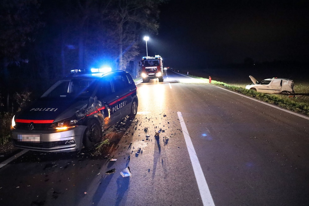 Der Polizeibeamte verunfallte am 25.11. 2022 (Symbolbild)
