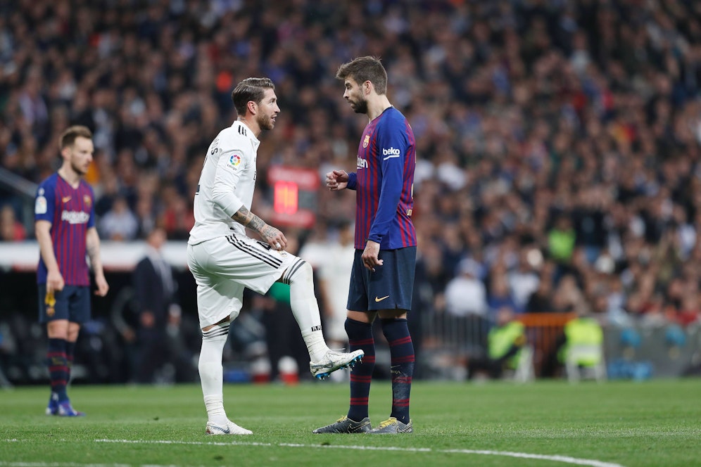 Gerard Pique soll auch Sergio Ramos hintergangen haben. 