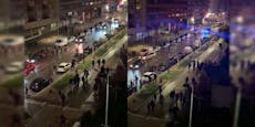 Fußball-Hooligans liefern sich Straßenschlacht in Wien