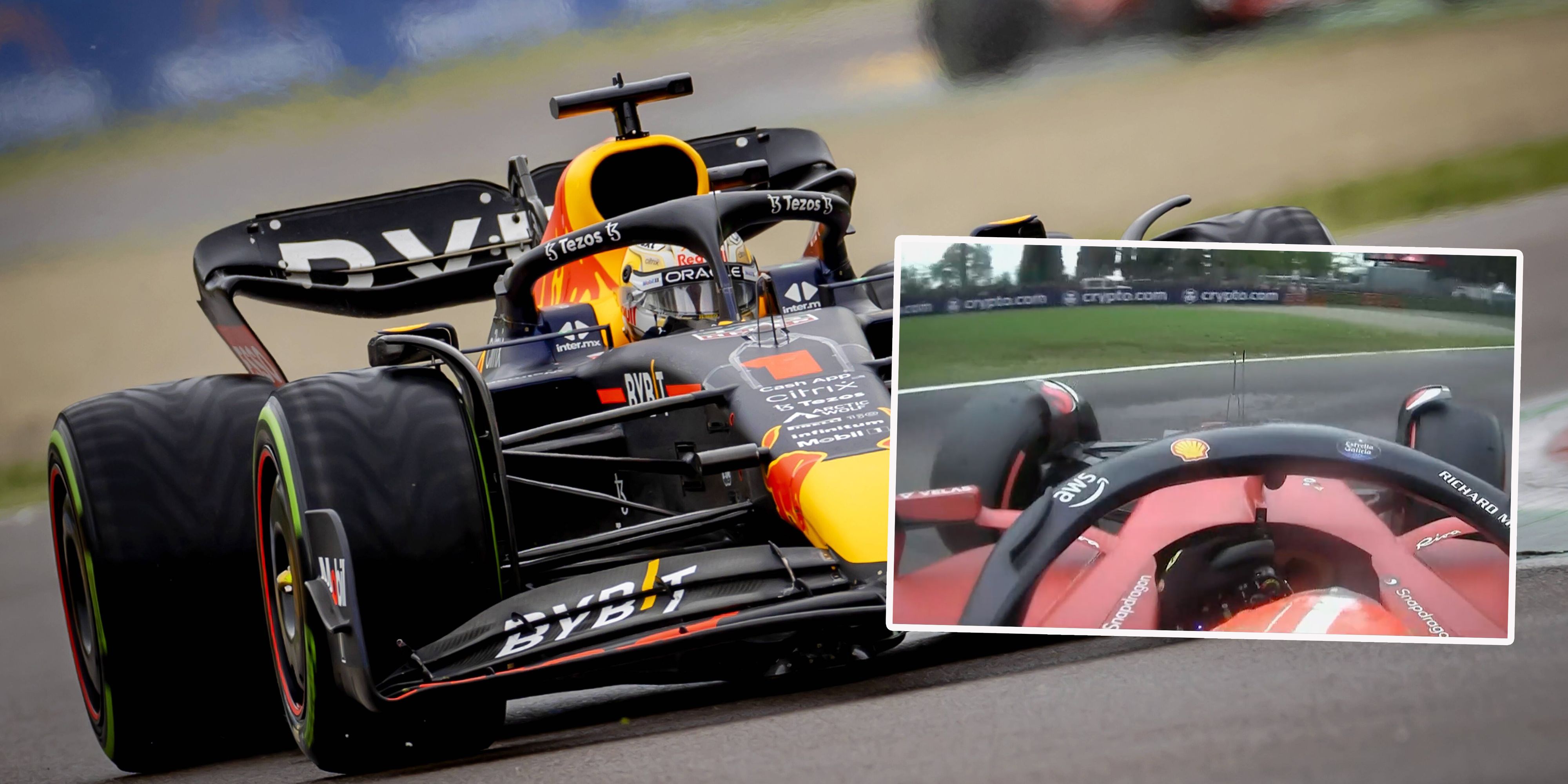 Max Verstappen siegt, Charles Leclerc dreht sich auf Stockerlkurs.