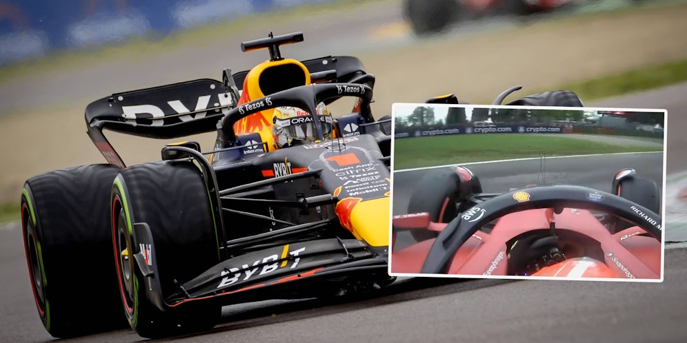 Max Verstappen siegt, Charles Leclerc dreht sich auf Stockerlkurs.