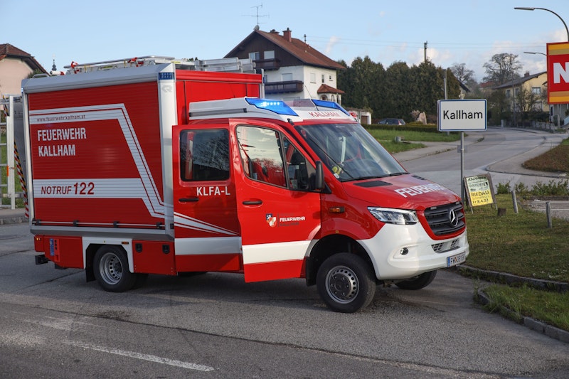Die Feuerwehren Kallham und Neumarkt waren im Einsatz.