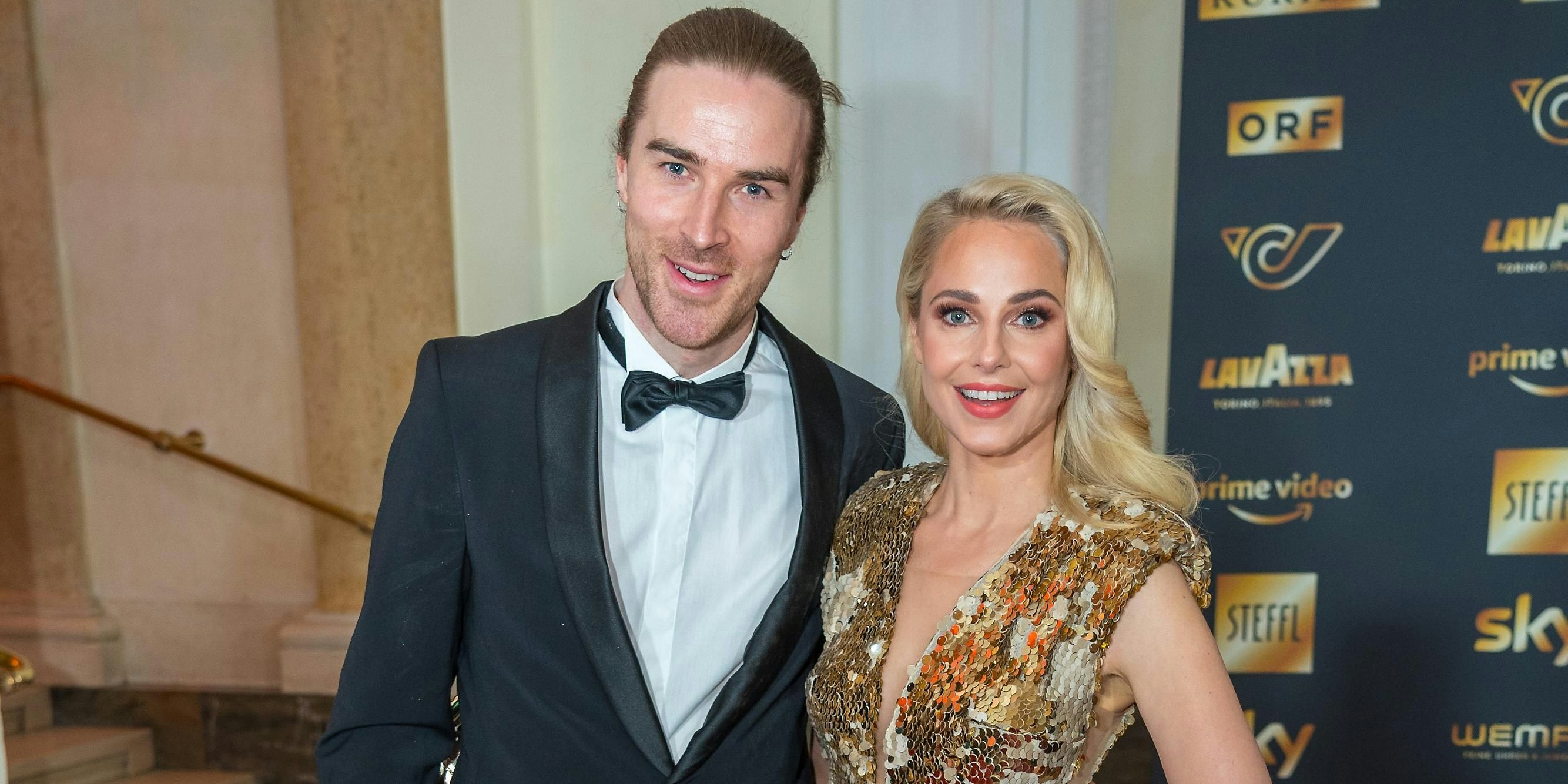 Silvia Schneider mit Jamie Harrison