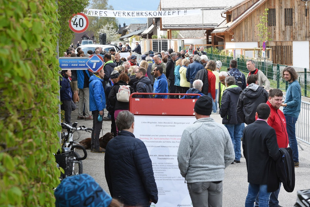 Die Organisatoren fordern ein 