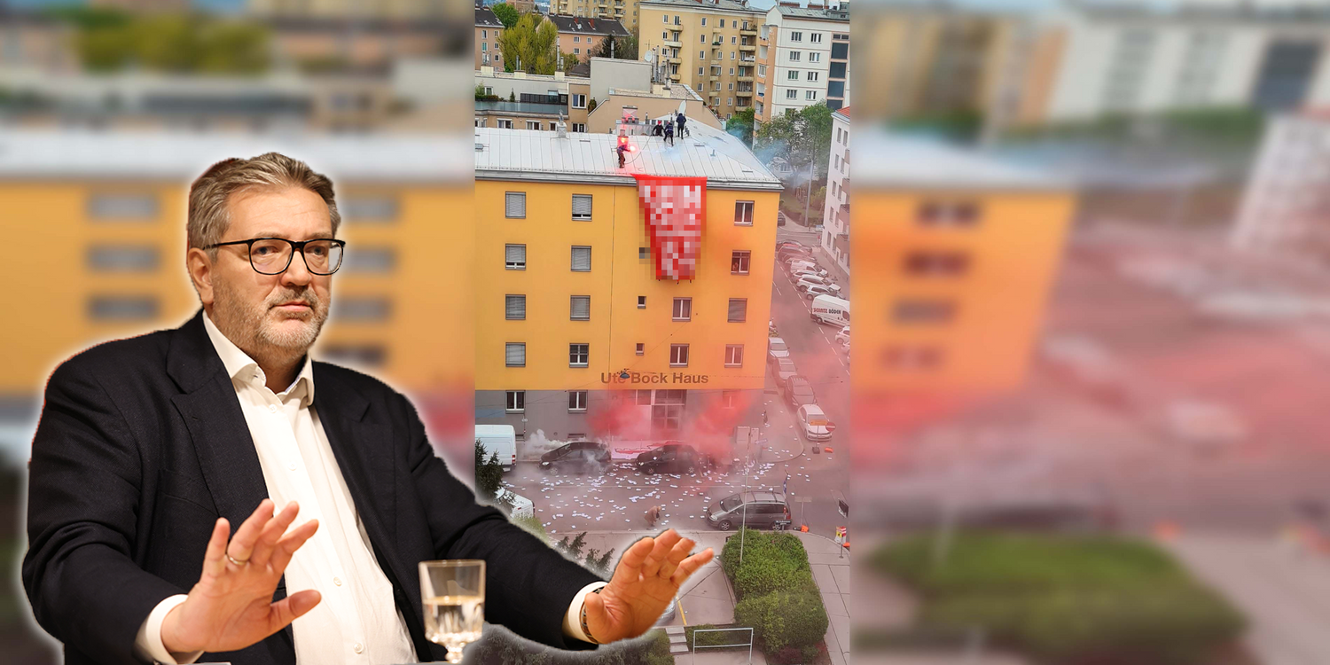 Wiens Gesundheits- und Sozialstadtrat Peter Hacker geht auf die rechtsextremen "Aktivisten" los.