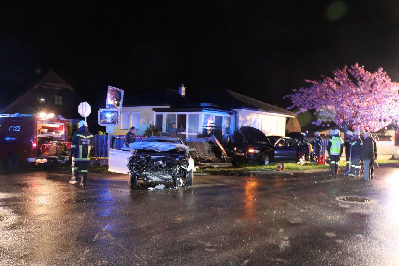 Alko-Crash im Bezirk Tulln