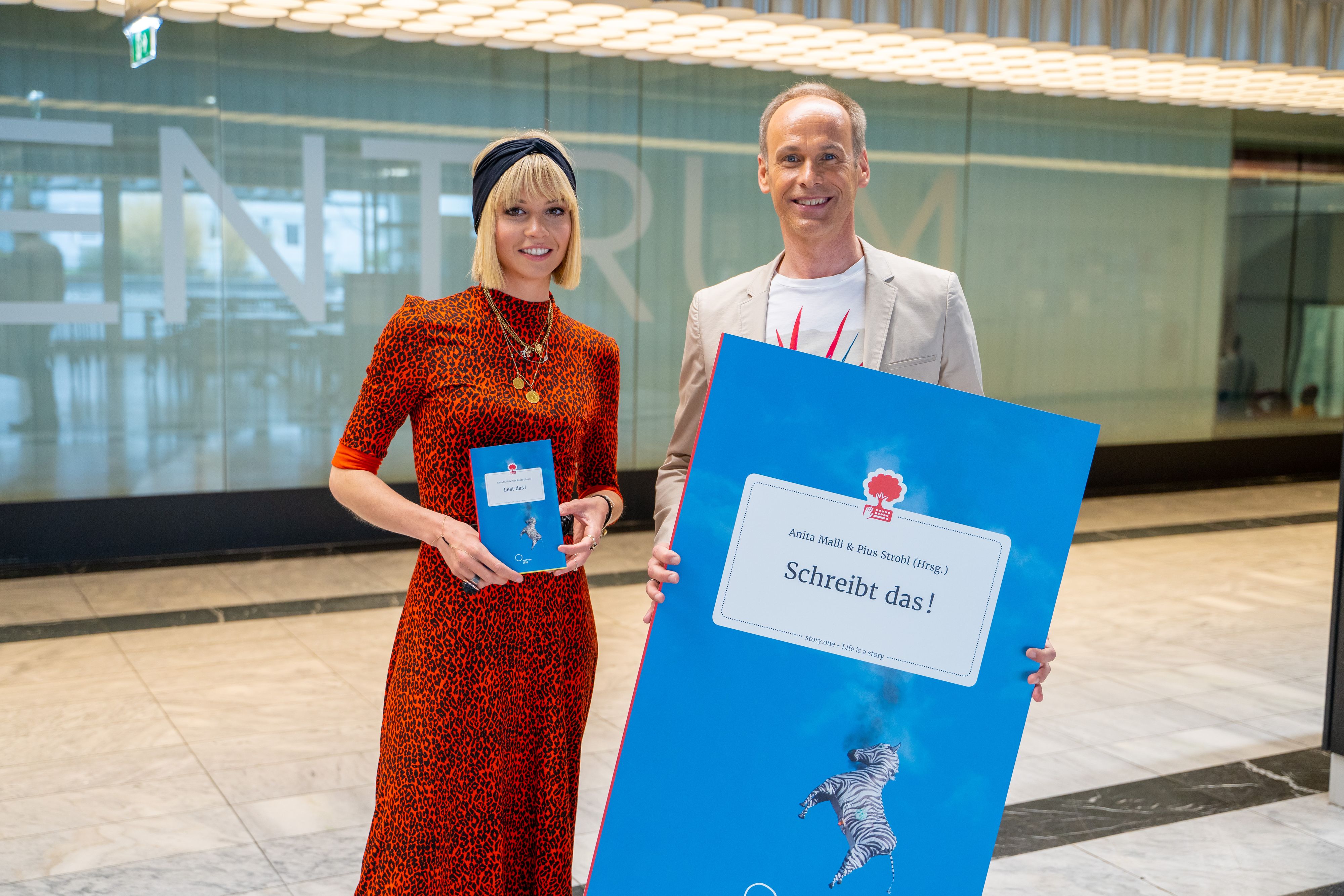 ORF-Moderatorin Fanny Stapf (ZIB Zack Mini) und ORF-Wettermann Marcus Wadsak laden zum 