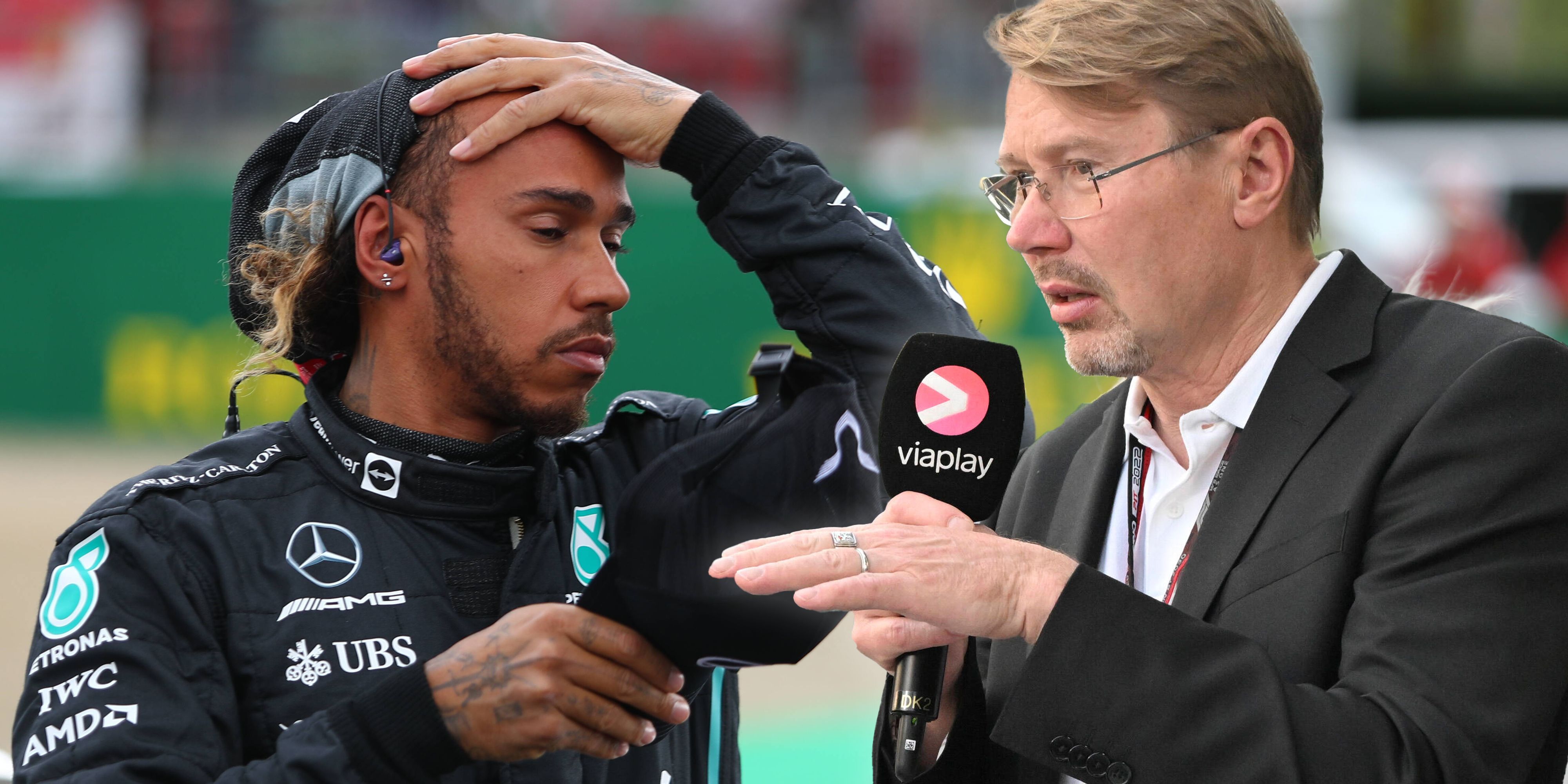 Lewis Hamilton und Mika Häkkinen.