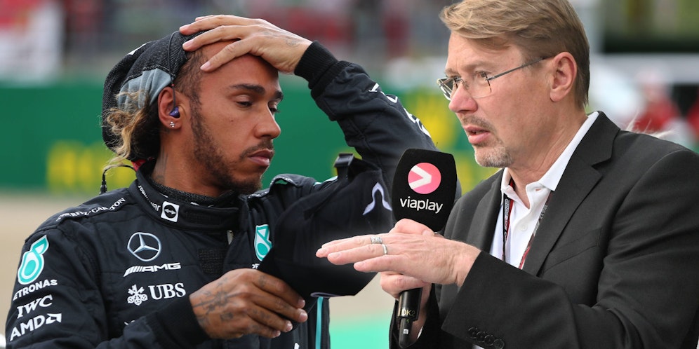 Lewis Hamilton und Mika Häkkinen.