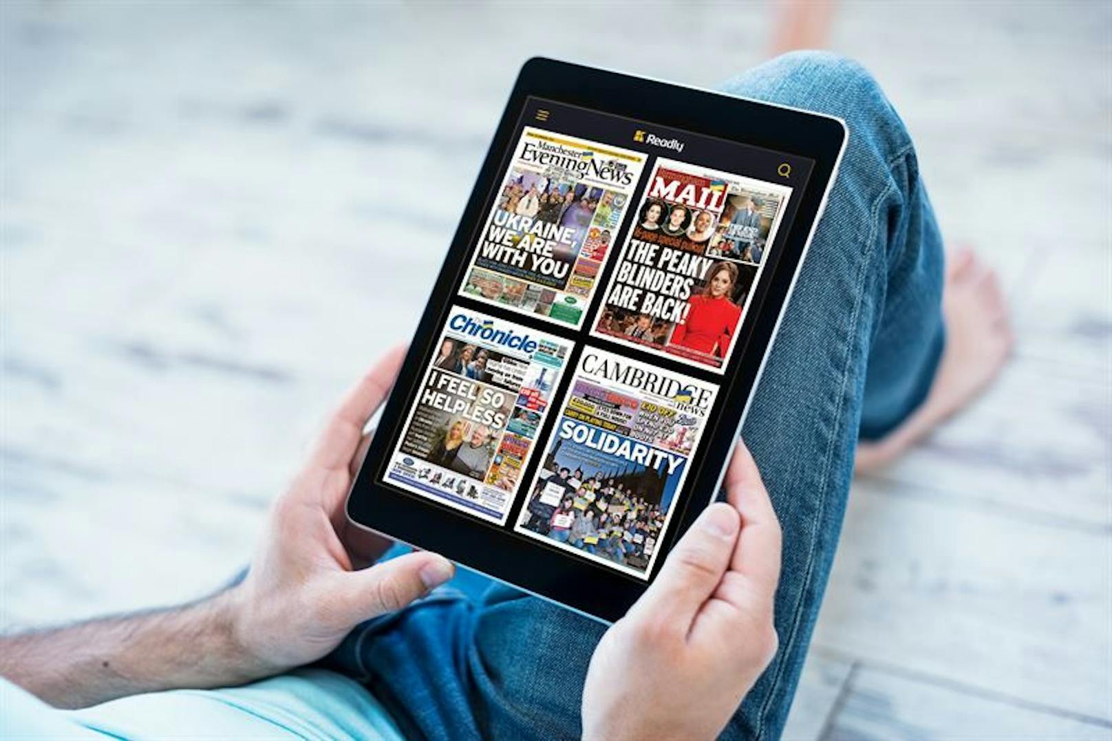 Readly begrüßt über 160 britische Regionalzeitungen auf seiner Plattform.