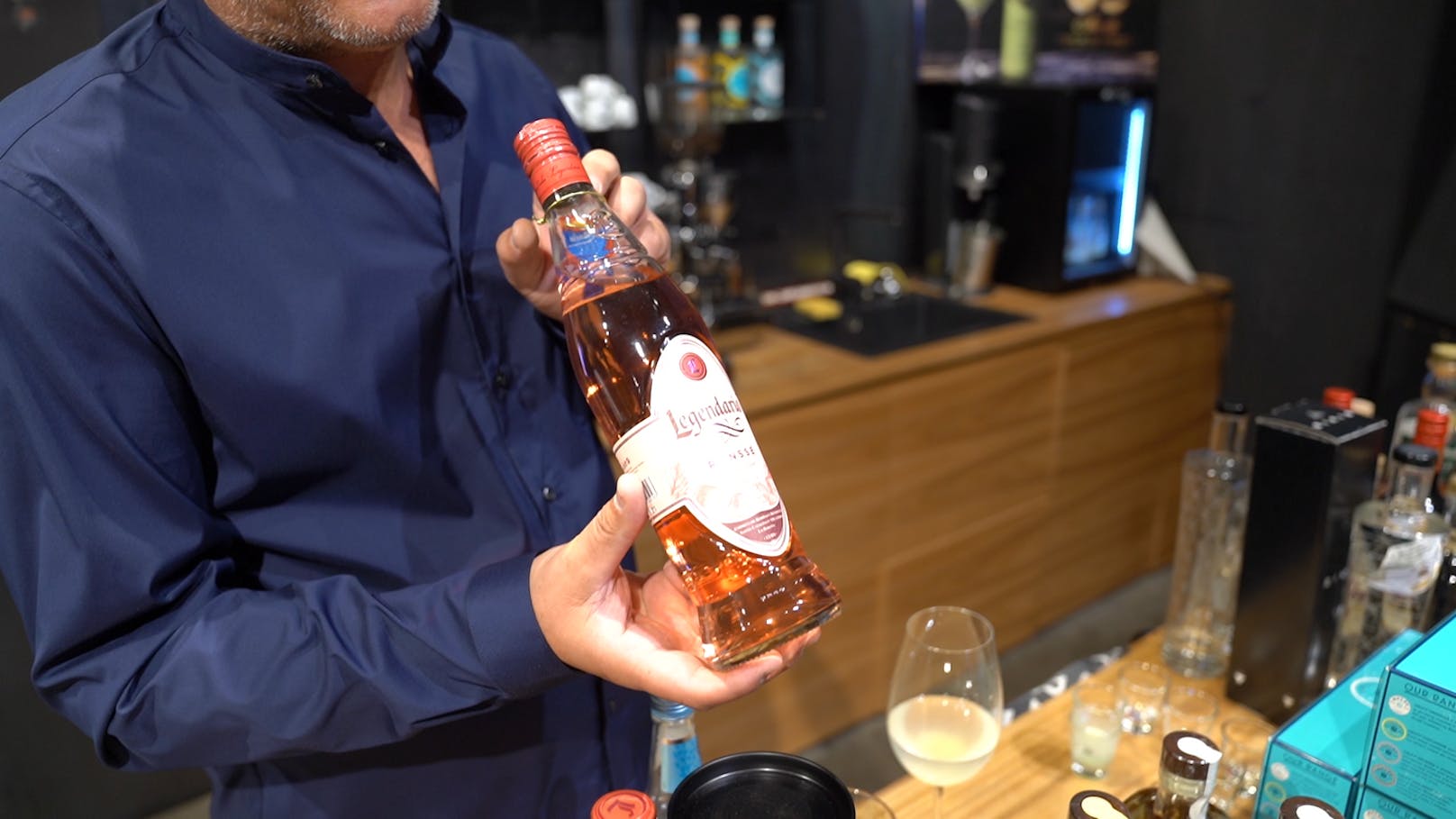 Süßlicher Rosérum aus Kuba.