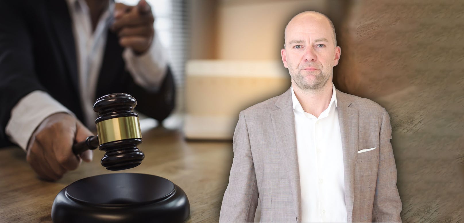 Anwalt Andreas Strobl verteidigte die Angeklagte und erkämpfte ein mildes Urteil im skurrilen Prozess.