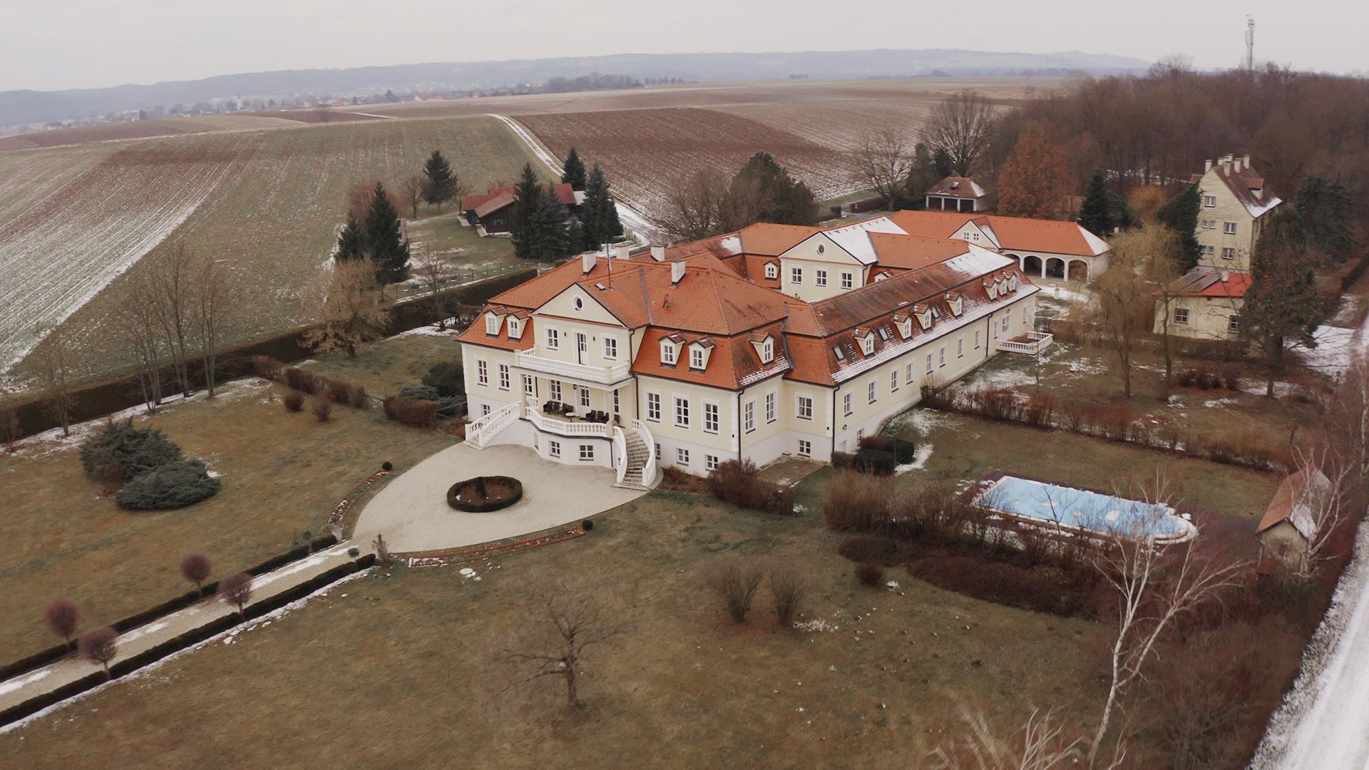 Der burgenländische Landsitz von Alfons Mensdorff-Pouilly in Luising.