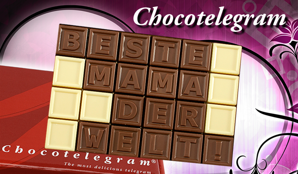 Chocotelegram zum Muttertag