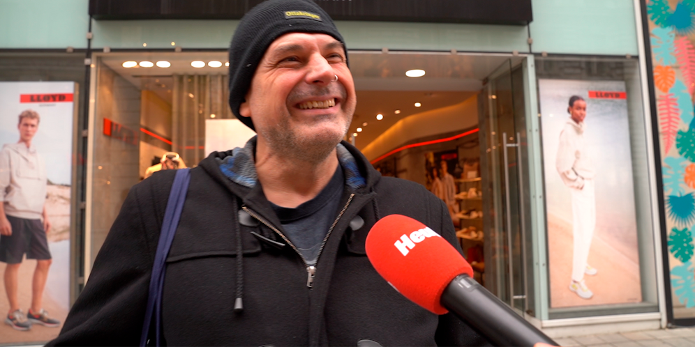 Arno (55) wird am Sonntag mit der Blasmusik 