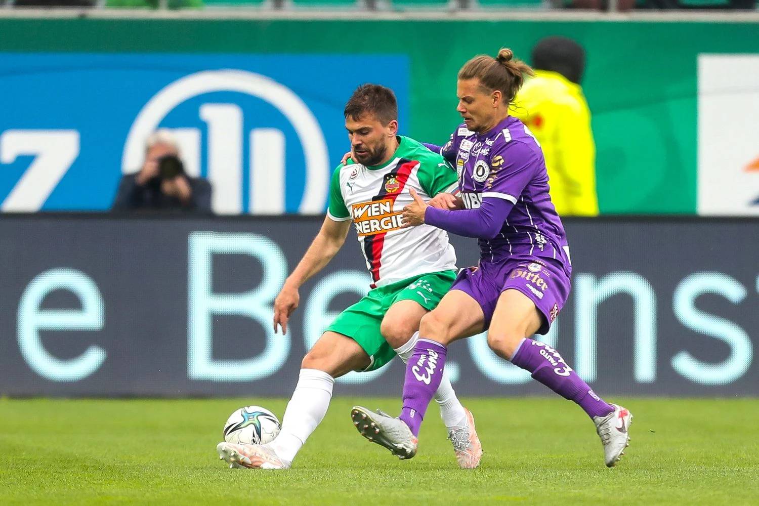 Filip Stojkovic wollte den Elferpunkt umgraben