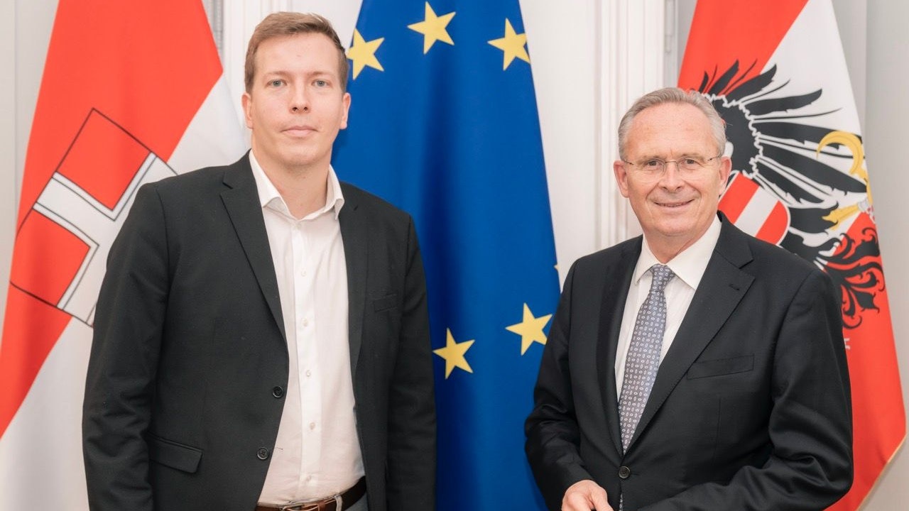 VP-Wien Verfassungssprecher Patrick Gasselich und Landesparteiobmann Stadtrat Karl Mahrer