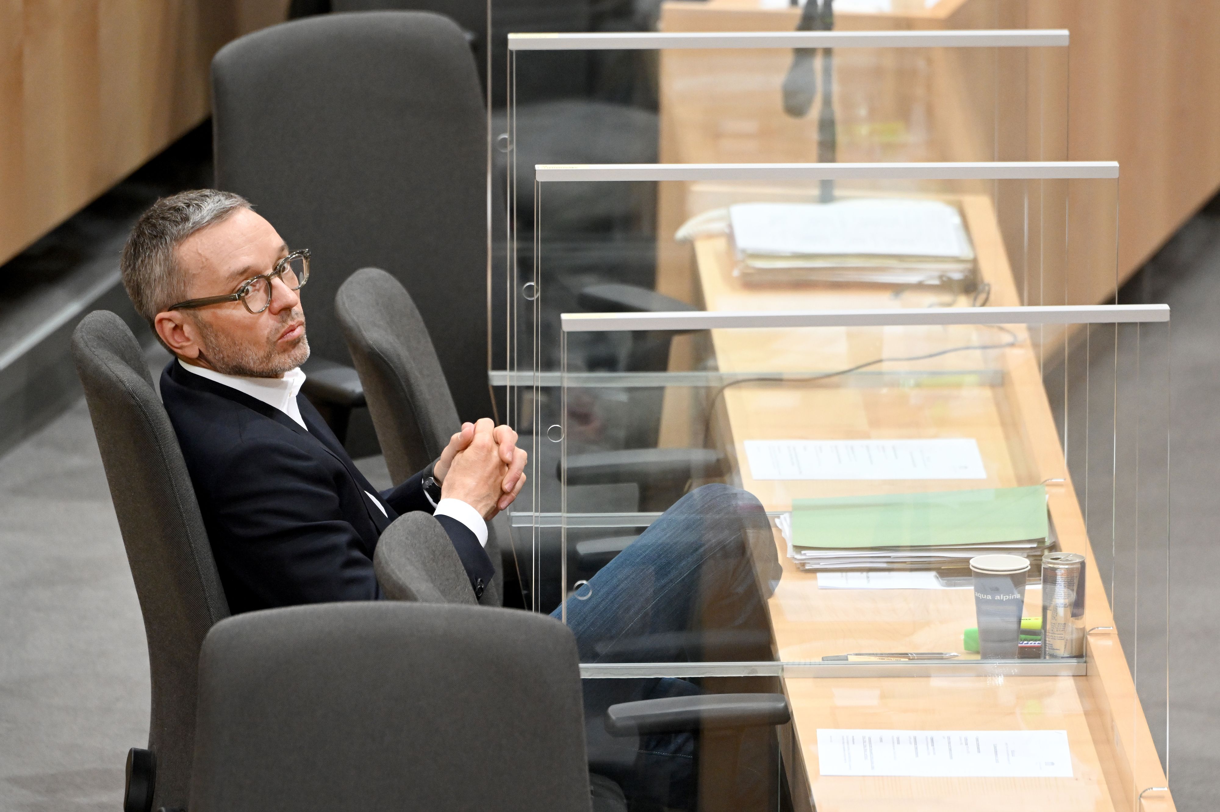 FPÖ-Chef Herbert Kickl ist richtig sauer.