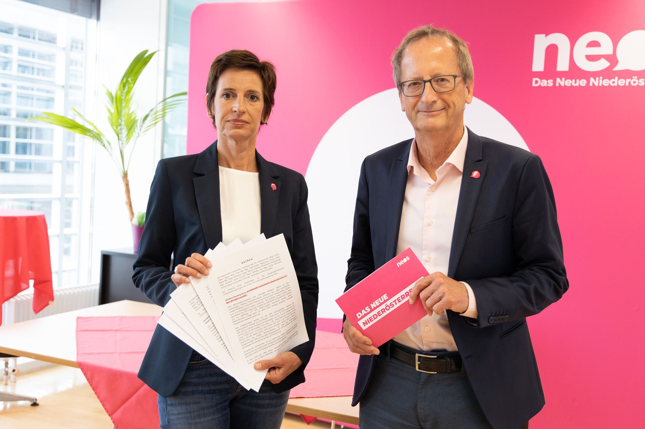 Indra Collini und Helmut Hofer-Gruber