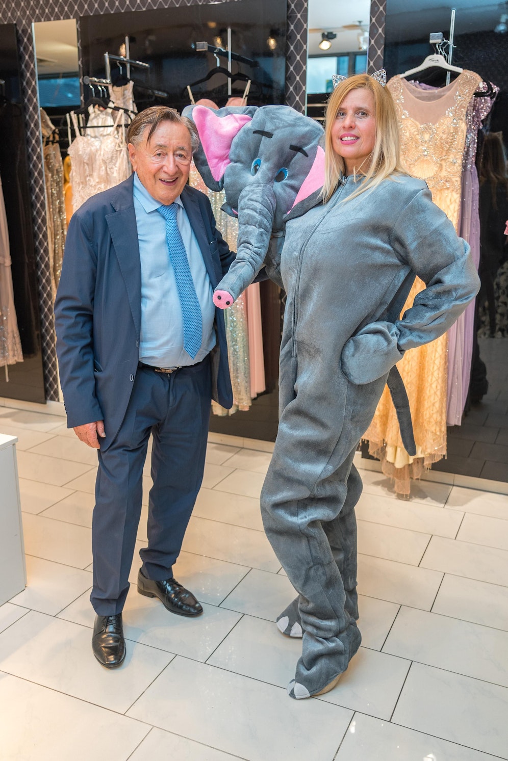 Richard Lugner und Dani 