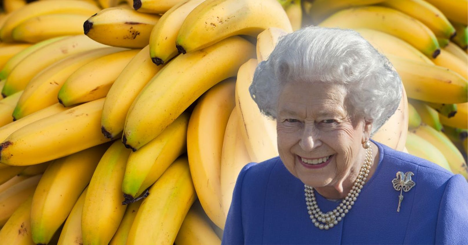 Queen Elizabeth II. sorgt mit ihrer Methode, eine Banane zu essen, auf TikTok für Entsetzen.