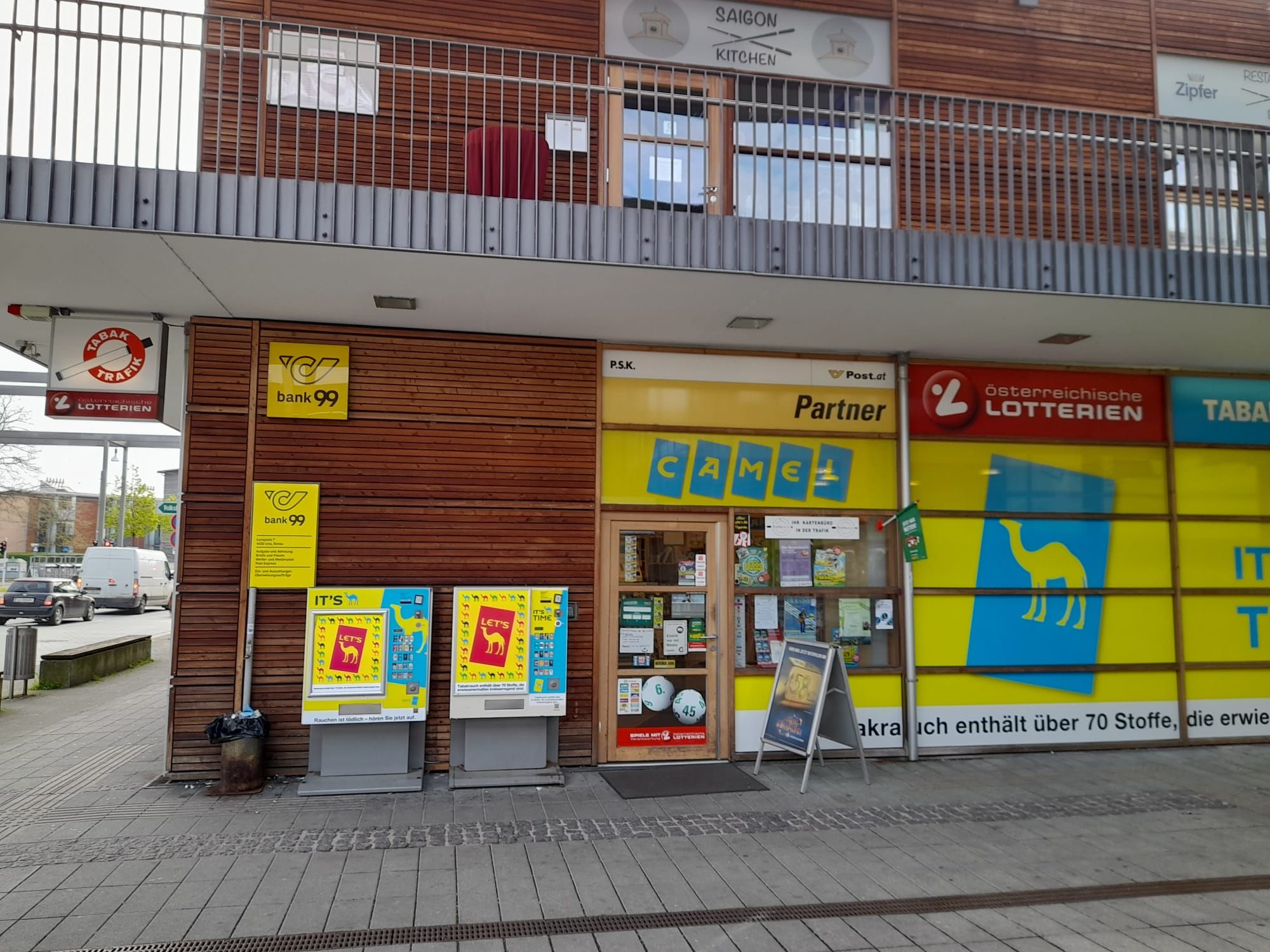 Ein Linzer oder eine Linzerin knackte den Lotto-Jackpot am Mittwoch. Im Bild: Eine Trafik in Linz. 