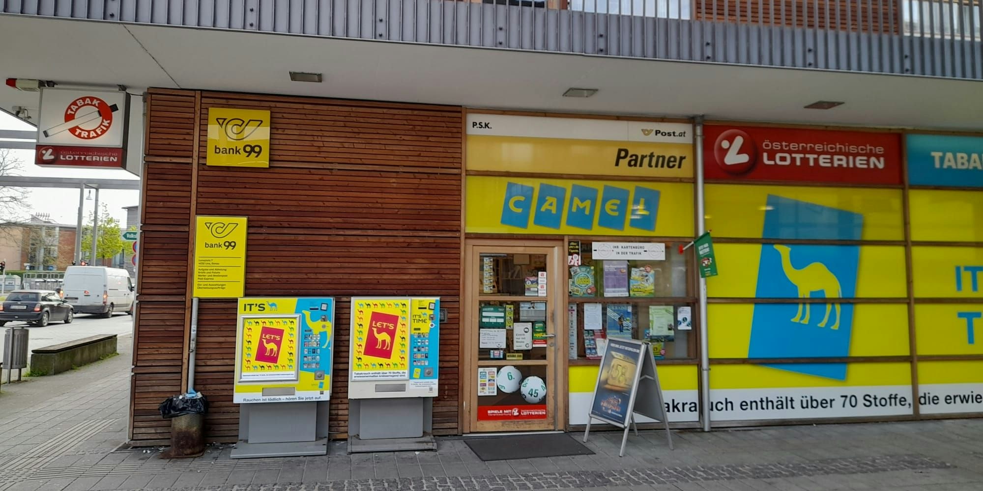 Ein Linzer oder eine Linzerin knackte den Lotto-Jackpot am Mittwoch. Im Bild: Eine Trafik in Linz. 